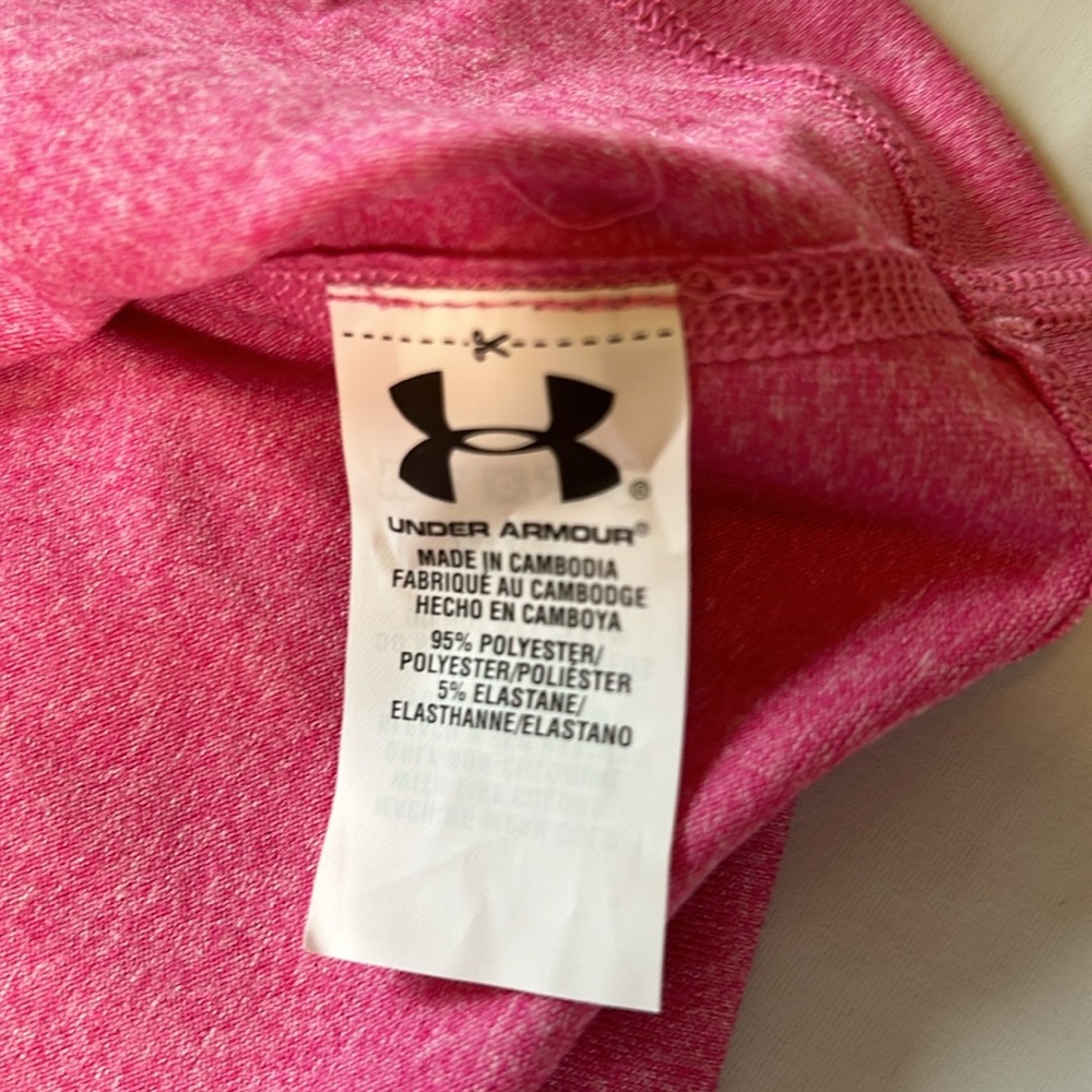Under Armour Pink Tee - Picture 3 of 4